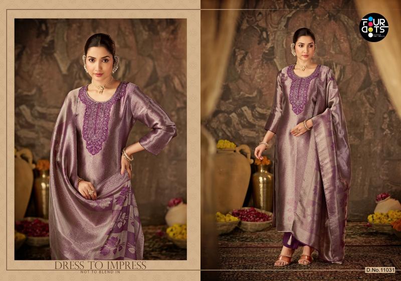 Fourdots esme ladies dress material wholesalers in delhi